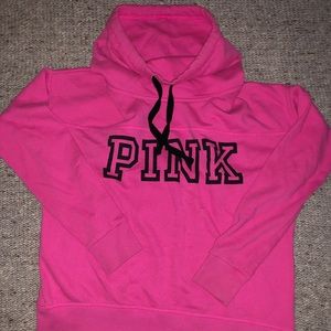 Pink turtle neck pull over